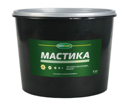 Мастика OILRIGHT Бикор 2 кг, пластиковая банка 8031 