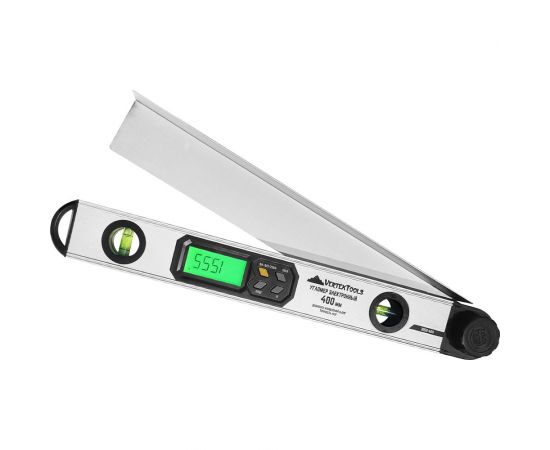 Электронный угломер vertextools 400 мм 3050-400 