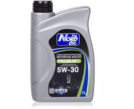 Моторное масло NORD OIL Premium L 5W-30, SL/CF 1л NRL081 