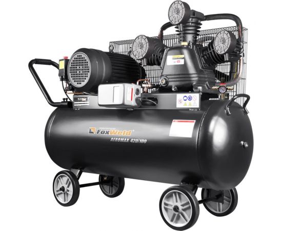 Ременной компрессор Foxweld AEROMAX 420/100 5074 
