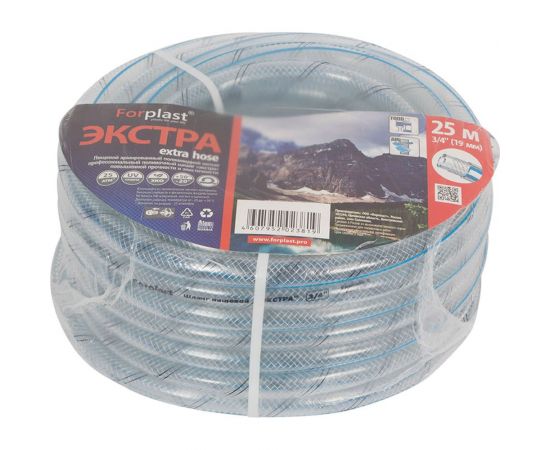 Армированный шланг ForPlast ПВХ экстра 3/4"", 25 м 111068 