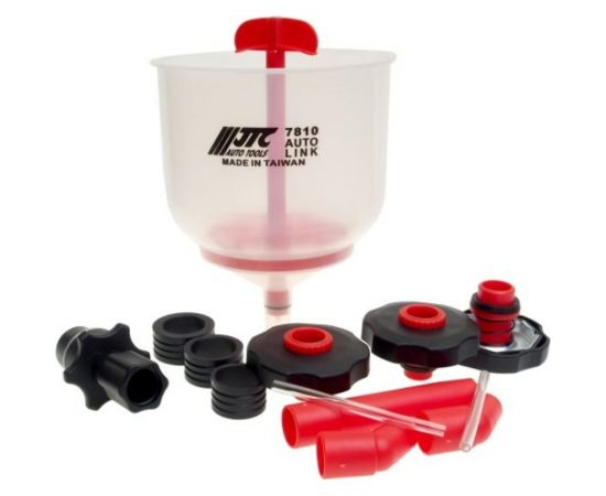 Набор для заправки охлаждающей жидкости с универсальными адаптерами JTC 7810 