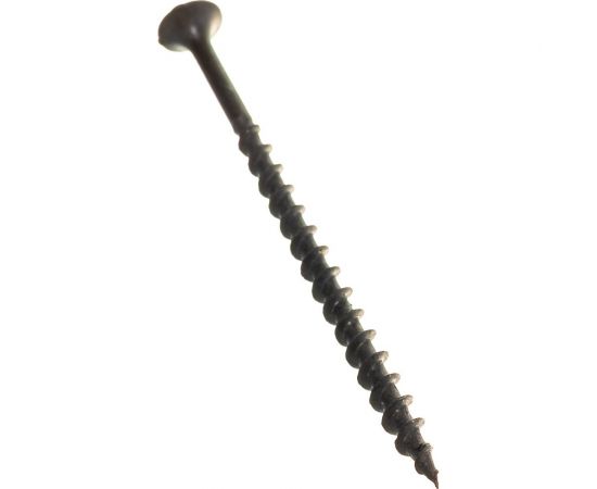 Саморез по дереву для ГКЛ Метизный двор 3,8x64, крупная резьба, оксидированный, 250 шт. 4607159062529 