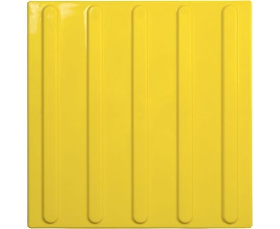Тактильная плитка PALITRA TECHNOLOGY направление движения 10шт 50245-1-PVC-300x300x4-Y-10 