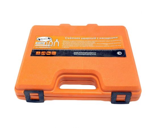 Набор съемник рулевых тяг - вилка АвтоDело A=20.24.28 мм L=300 мм 41542 11803 – изображение 2