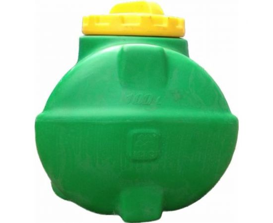 Горизонтальная емкость KSC 100 л, зелёная KSC-T-100 – изображение 2