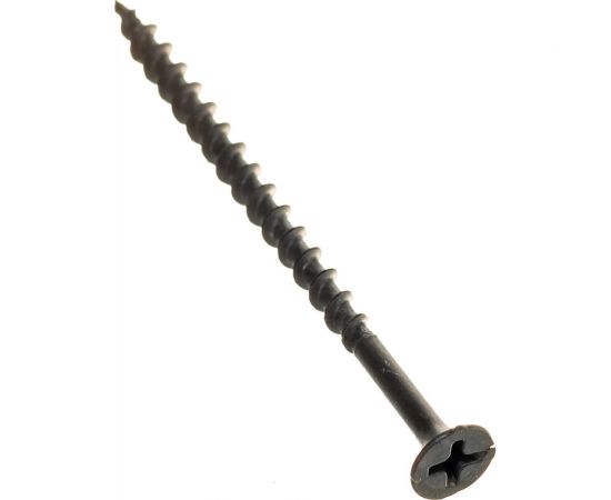 Саморез по дереву для ГКЛ Метизный двор 3,8x64, крупная резьба, оксидированный, 250 шт. 4607159062529 – изображение 2