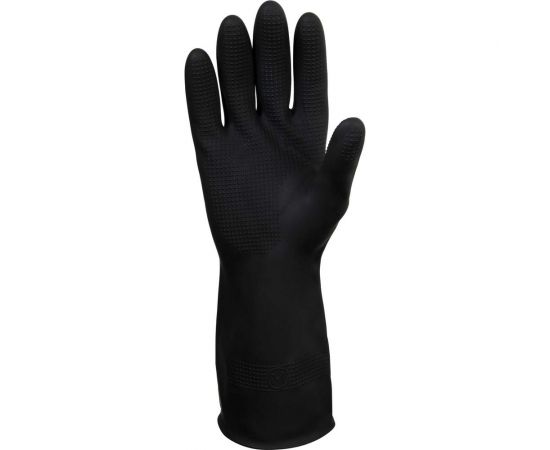 Латексные химостойкие перчатки Jeta Safety 80/50 кщс-1, 0.55 мм, р. 9/l JCH-701-09-L – изображение 3