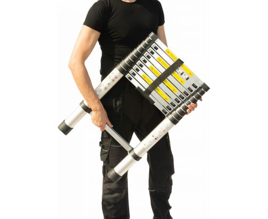 Телескопическая лестница WORKY 3.2 м, 11 ступеней ARD128088 – изображение 3