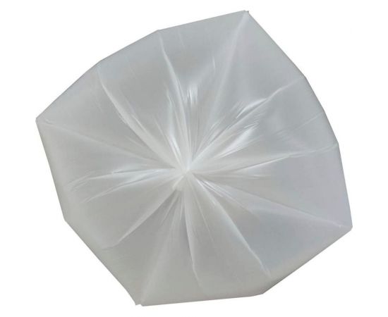 Мешки для мусора 60 л, белые, пвд, 7 мкм, в рулоне 20 шт, 58x68 см Luscan 1694308 – изображение 3