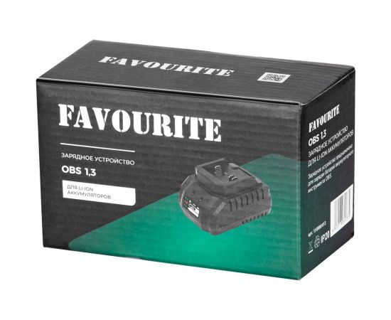 Устройство зарядное 21В, 1.3А One battery system FAVOURITE OBS 1,3 – изображение 3