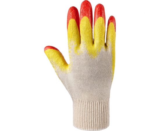 Перчатки Фабрика Перчаток 2й латекс, Люкс, оранжевые, 10 пар ПЕР-ОБЛ2-ЛЮКС-200/10 – изображение 3