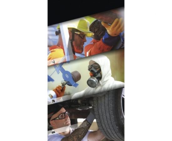 Защитные затемненные очки Delta Plus PACAYA, со съёмным обтюратором, PACAYNOFU – изображение 4