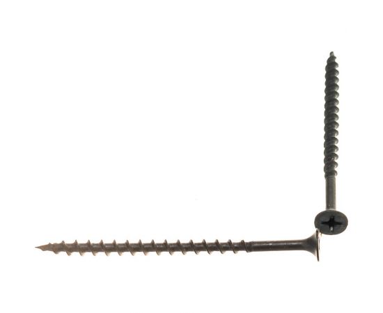 Саморез по дереву для ГКЛ Метизный двор 3,8x64, крупная резьба, оксидированный, 250 шт. 4607159062529 – изображение 4