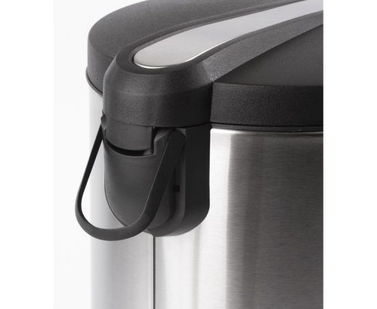 Ведро-контейнер для мусора с педалью ЛАЙМА Modern 12 л, матовое 232264 – изображение 5