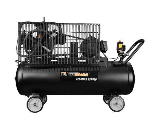 Ременной компрессор Foxweld AEROMAX 420/100 5074 – изображение 6