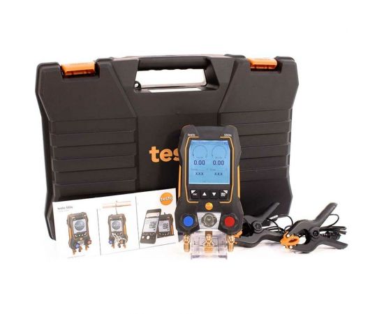 Манометрический коллектор Testo 550s Комплект 1 с кейсом 0564 5501 – изображение 7