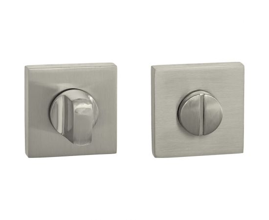 Завертка к ручкам PUERTO квадратная, никель супер матовый INBK AL 03 MSN 