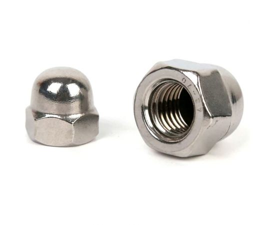 Колпачковая гайка крепежная техника DIN 1587 М8, 250 шт. БК 494024 