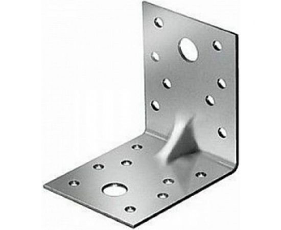 Крепежный усиленный уголок КРЕП-КОМП KUU-90х90х65х2.5 мм 20 шт куу9065*20 