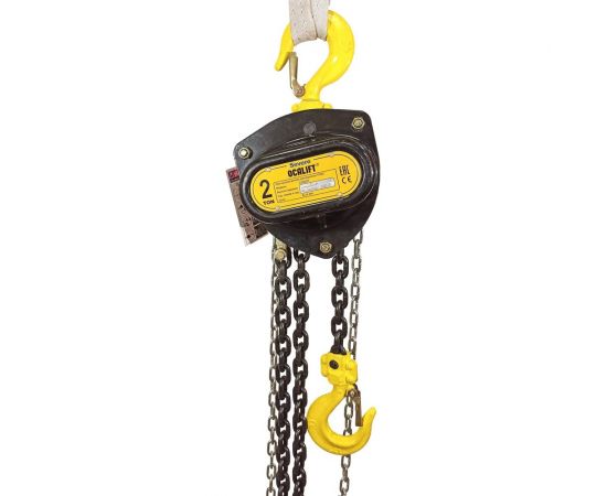 Ручная цепная таль OCALIFT SEVERE ТРШ 2т 3м sv20003 
