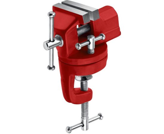 Настольные поворотные тиски для точных работ MIRAX 70 мм 32475-70 