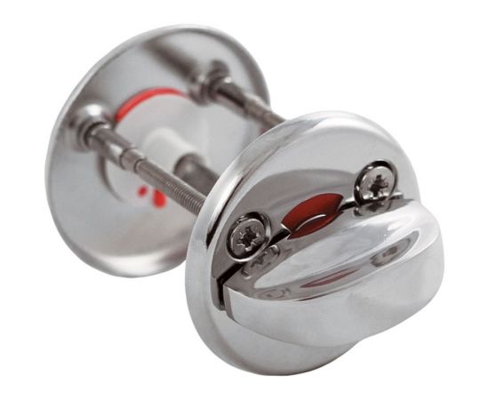 Дверная завертка SCHLOSS ШЛОСС 02001 WC хром, 50 мм тов-123591 