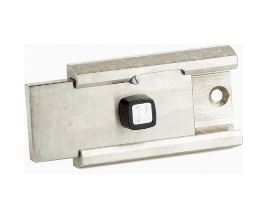 Накладной замок Поливектор ""Барьер-2Р"" никель, длина ключа 80 мм 2002 