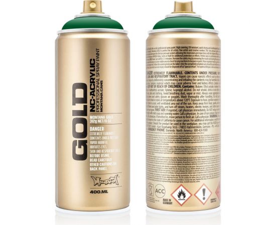 Краска MONTANA GOLD зеленый папоротник, 0.4 л G6060 