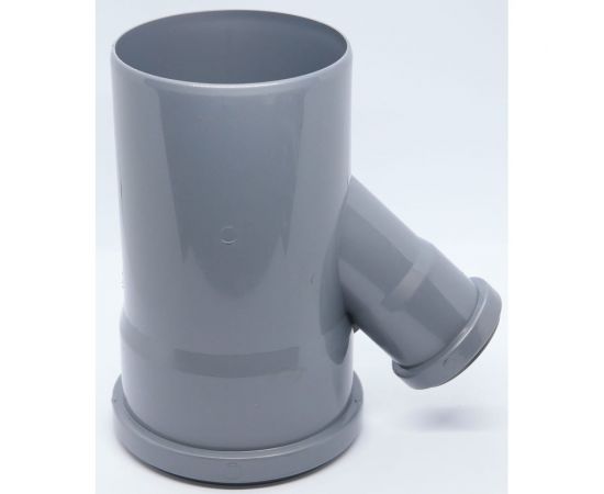 Тройник Flextron D 110 мм на D 50 мм 45 градусов, для внутренней канализации 140107 – изображение 11
