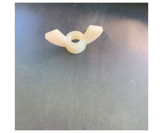 Гайка барашек DINFIX полиамидная (пластиковая), DIN 315, М8, 10 шт. 00-00003316 – изображение 2