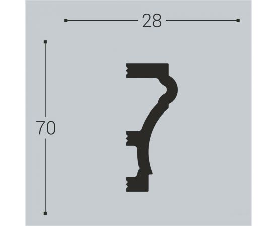 Наличник Bello deco XPS Н 7 70x28 мм 00-00105371 – изображение 2