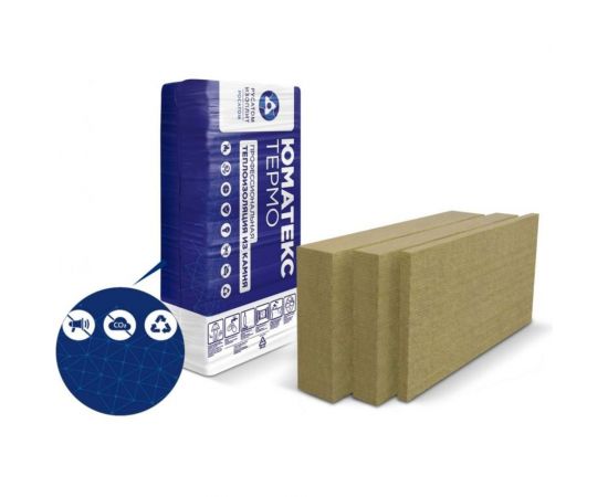 Плита шумопоглощающая ЮМАТЕКС ТЕРМО ssb 4 600x1200x20 мм (12 шт 8,64 м2) 386 – изображение 2