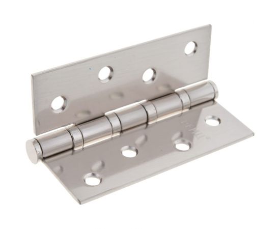 Петля стальная 100*75*2,5, 4 подшипника плоский колпачок РЕНЦ 100- 4BB FH SN – изображение 2