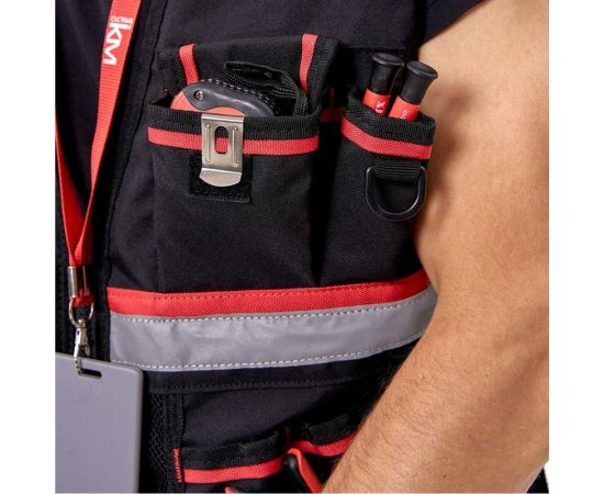 Универсальный регулируемый жилет монтажника Система LO43175 КМ-TOOLVESTBAG-23 – изображение 2