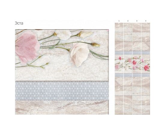 Панель ПВХ КронаПласт Unique эста, 4 шт. 00-00023648 – изображение 2