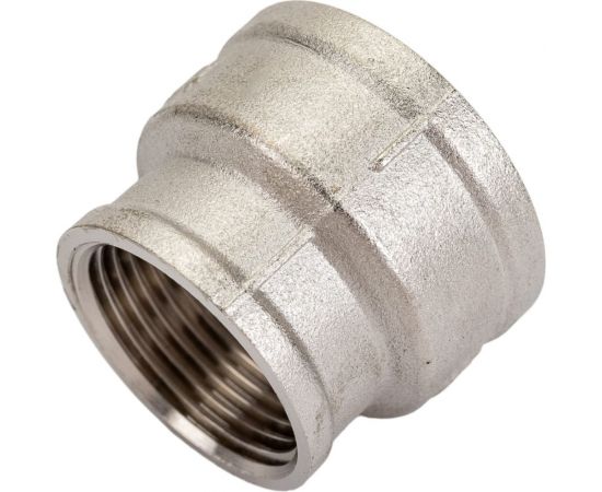 Муфта STI латунная переходная Ду25x20 (1"x3/4") Ру16 внутренняя резьба D270-00425 – изображение 2