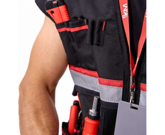 Универсальный регулируемый жилет монтажника Система LO43175 КМ-TOOLVESTBAG-23 – изображение 3