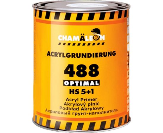 Акриловый грунт-наполнитель CHAMAELEON 5:1, HS, белый, 1 л 14884 – изображение 3