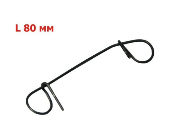 Вязальная проволока с петлями РОССИЯ 80 х 1,2 мм 100 шт. 31808-2 – изображение 3