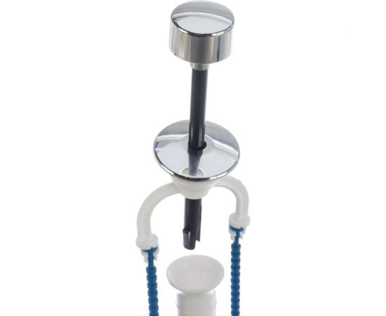 Арматура для бачка Псков шток, нижняя подводка, металлизированный, 67.57.14.3 28135 – изображение 3