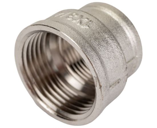 Муфта STI латунная переходная Ду25x20 (1"x3/4") Ру16 внутренняя резьба D270-00425 – изображение 3