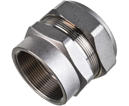 Муфта Lavita труба-вн. резьба усиленная V/S F 50х2 HP, НИКЕЛ V/S (F) 502"" HP, НИКЕЛ – изображение 4