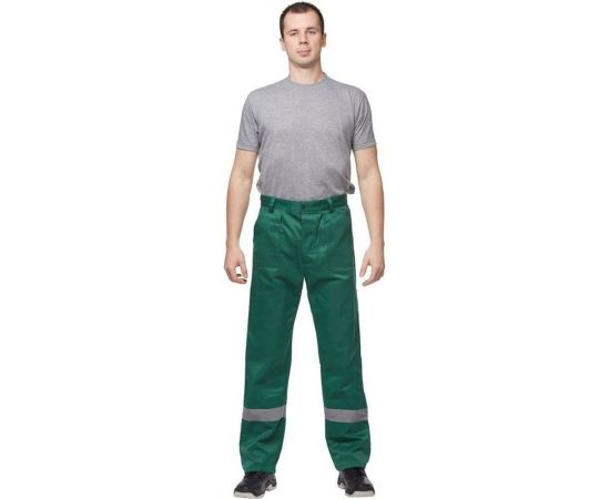 Летний костюм ООО Комус л02-КБР зеленый/желтый, р. 48-50/170-176 395773 – изображение 4