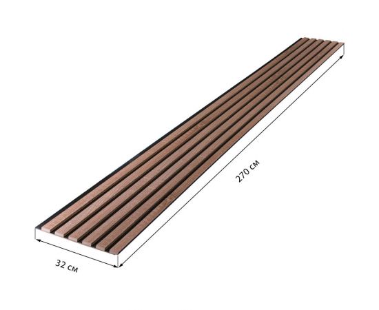 Реечная панель Стильный Дом Дуб Винтаж 2700x320 мм v530842 – изображение 4