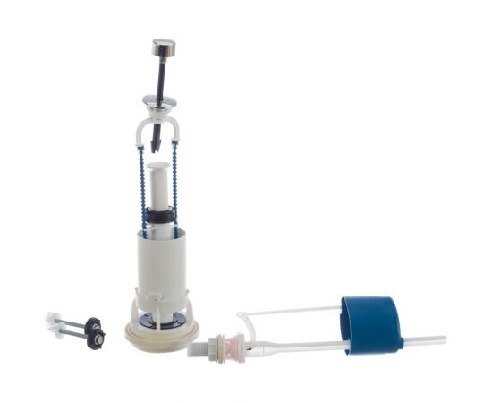 Арматура для бачка Псков шток, нижняя подводка, металлизированный, 67.57.14.3 28135 – изображение 5