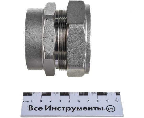 Муфта Lavita труба-вн. резьба усиленная V/S F 50х2 HP, НИКЕЛ V/S (F) 502"" HP, НИКЕЛ – изображение 5