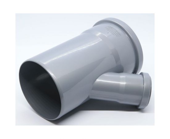 Тройник Flextron D 110 мм на D 50 мм 45 градусов, для внутренней канализации 140107 – изображение 6