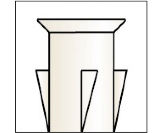 Фасадный дюбель с шурупом Tecfi потайная головка, шлиц TORX 10x140 25 шт 147664 – изображение 7