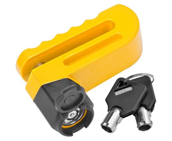 Противоугонный замок на дисковый тормоз STELS 83217 желтый 540062 